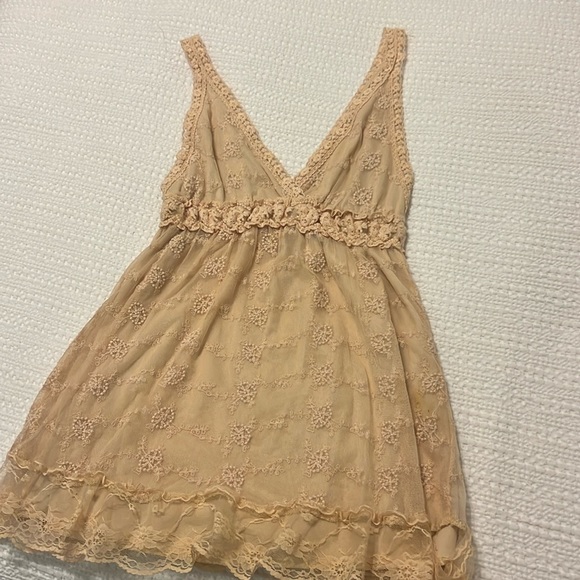 Ultra Pink Tops - Lace baby doll top